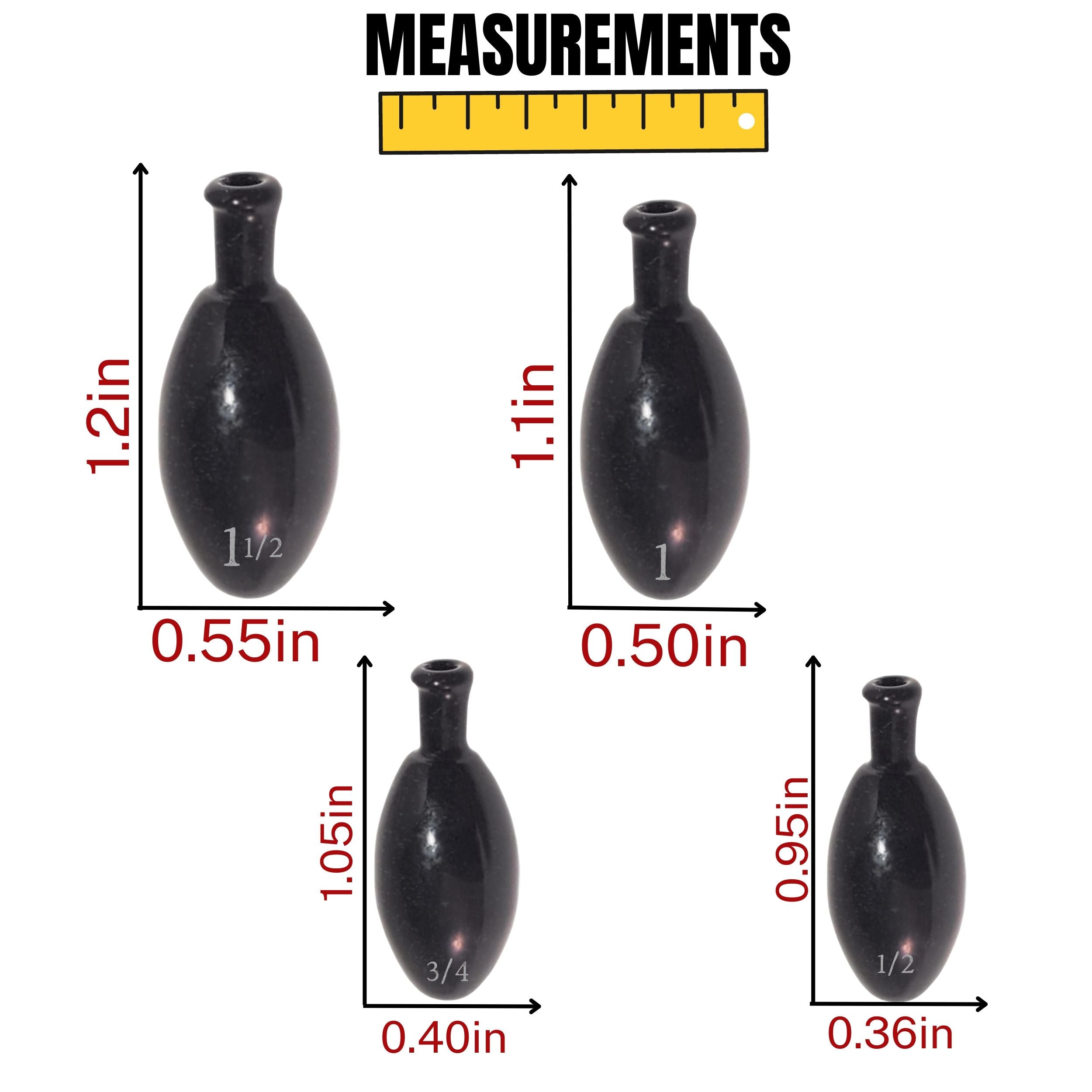 Reaction Tackle Punch Weights/ Tungsten Sinkers - Reaction Tackle