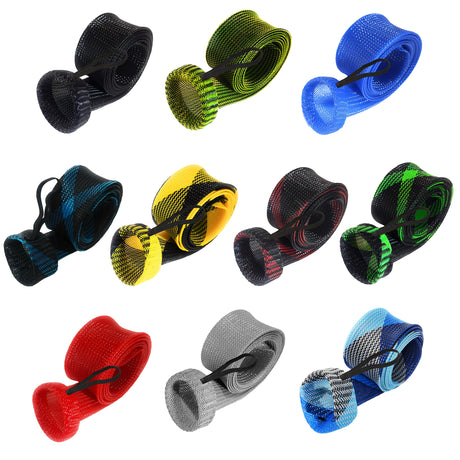 baitcaster rod cover LIV Fishing Neoprene Casting Reel Black Baitcasting Reel Protective Case %0A%0ACustom%20Length%20Neoprene%20Rod%20Sleeves%20to%20fit%0A%0A100%2C%2096%2C%2090%2C%2086%20and%2080%20Musky%20and%20Trolling%20Rods%0A76%2C%2070%2C%20and%2066%20Baitcaster%20Rods%0A76%2C%2070.%2066%20and%2060%20Spinning%20Rods(Red)%0A%0A%0AEasily%20Identify%20the%20right%20rod%20sleeve%20with%20custom%20length%20labels%0ANeoprene%20is%20hook%20snag%20resistent%20%23NylonSucks%0ABungee%20Cord%20Lock%0AFloat%0ATapered%20for%20easlily%20storing%20in%20rod%20lockers Small - Baitcast Reel Cover