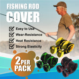 Reaction Tackle Fishing Rod Cover / Rod Sleeve / Rod Sock (2-Pack) - Reaction Tackle