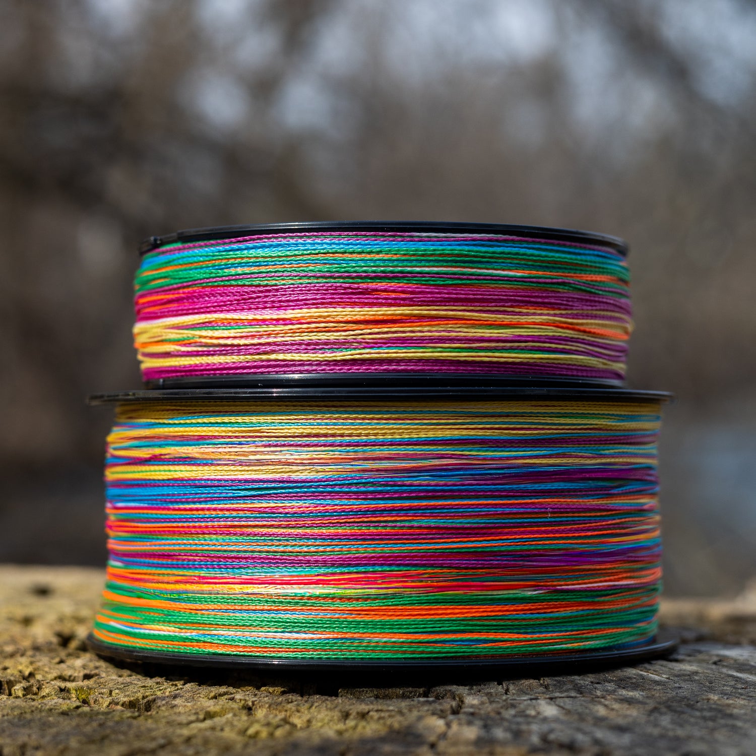 Reaction Tackle - Multi-Color Braided Fishing Line