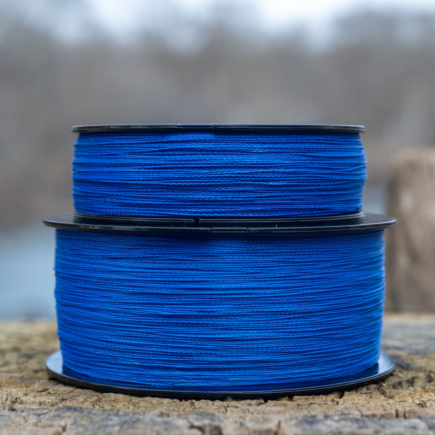 cheap spool for fishing line Reaction Tackle - Dark Blue Braided Fishing Line