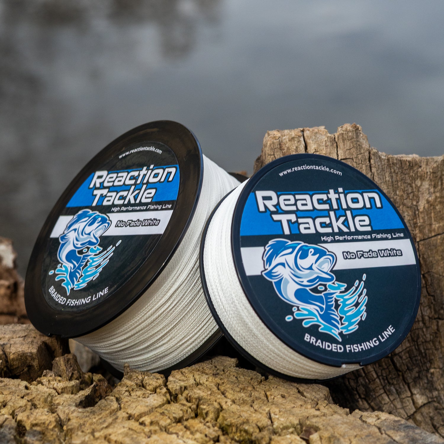 Reaction Tackle - White Braided Fishing Line Reaction Tackle - White Braided Fishing Line