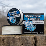 Reaction Tackle Braided Fishing Line - White - image 2