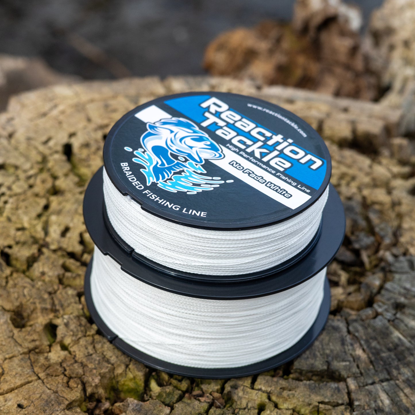 Reaction Tackle Braided Fishing Line - White
