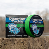 Reaction Tackle Braided Fishing Line - Hi-Vis Green - image 4