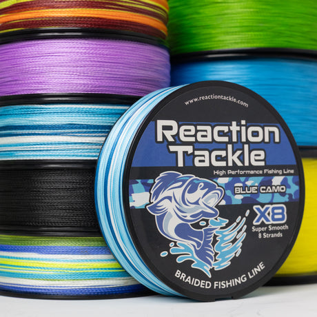 Reaction Tackle 8-Strand Premium Braided Line — 14 Colors