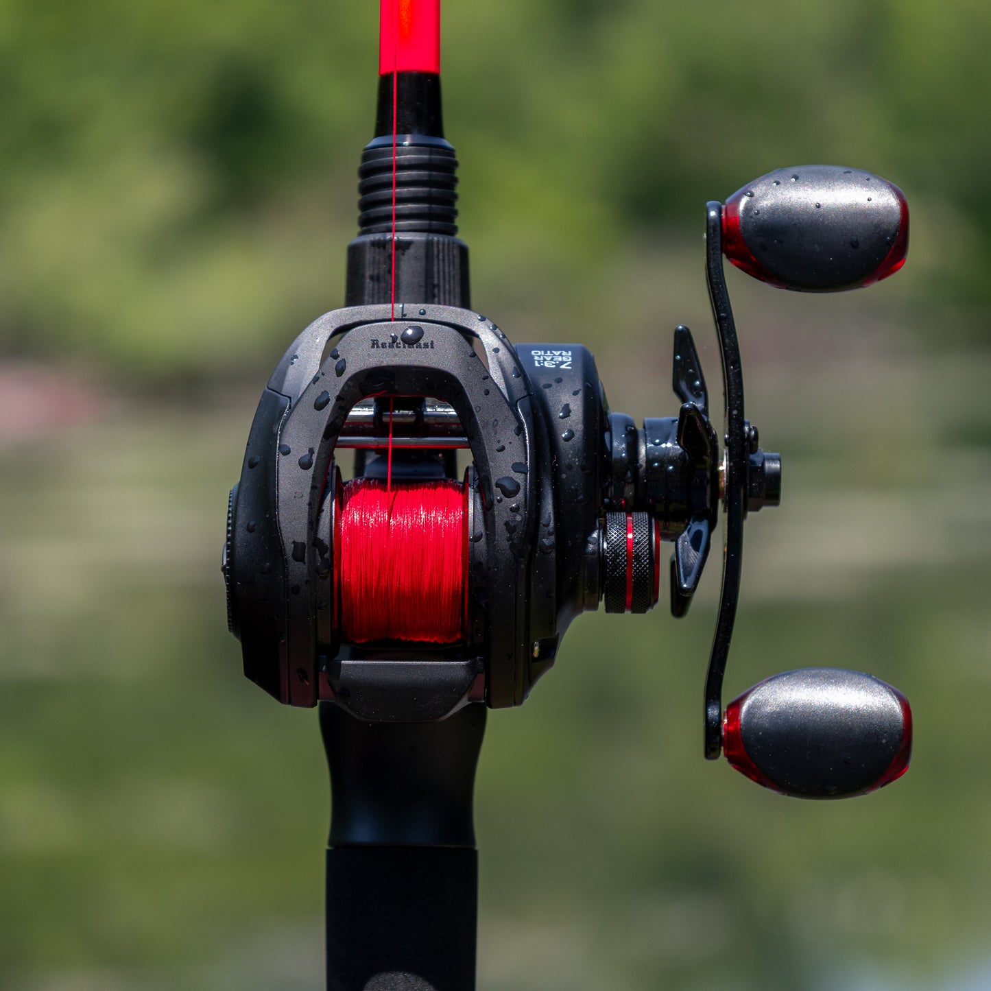 Reaction Tackle Braided Fishing Line - NO FADE Red - Reaction Tackle