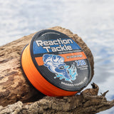Sedal trenzado Reaction Tackle X8 – Naranja de alta visibilidad 8 hebras – NUEVO