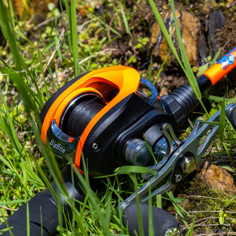 Reaction Tackle Fishing Rod and Baitcasting Reel Combo - Big Bite - NEW - Reaction Tackle
