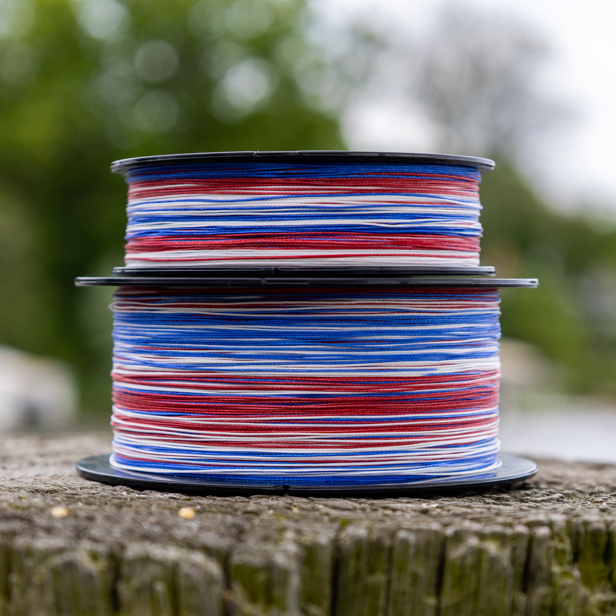 Reaction Tackle X8 Braided Fishing Line - USA Camo 8 Strand - NEW - Reaction Tackle