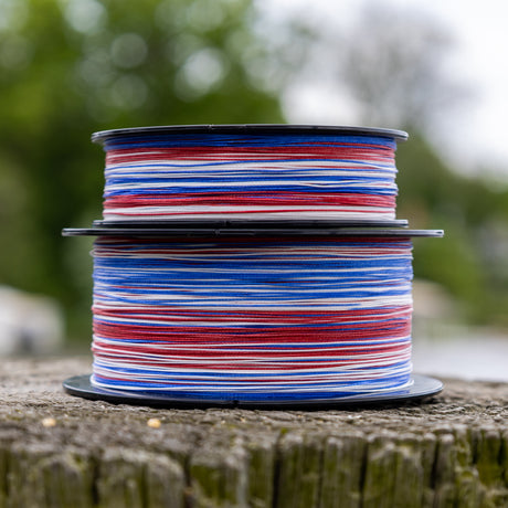 Reaction Tackle X8 Braided Fishing Line - USA Camo 8 Strand - NEW - Reaction Tackle