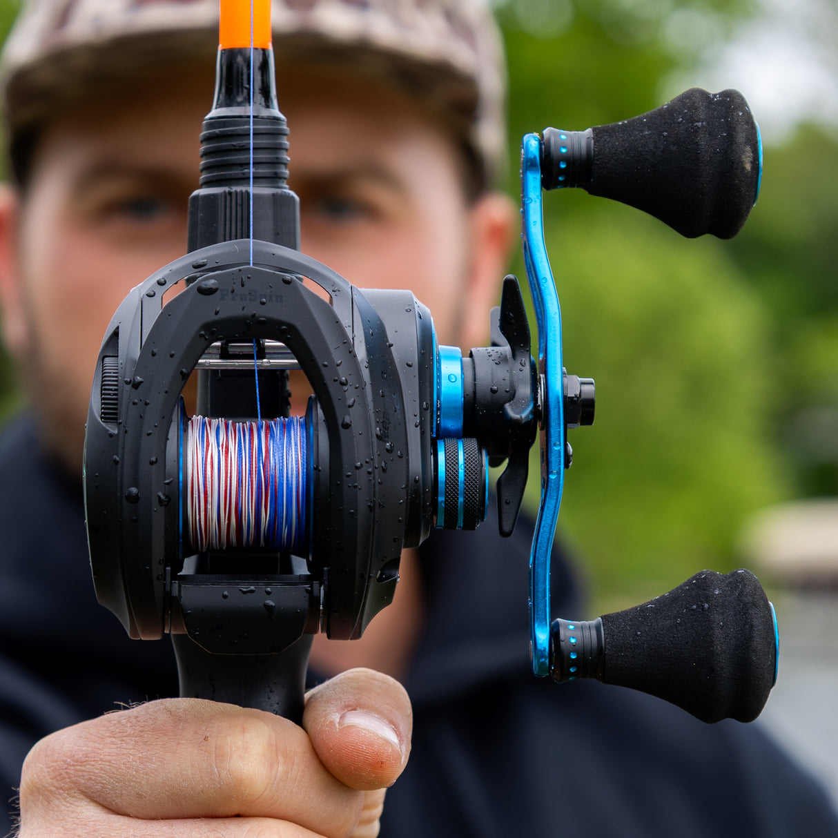 Reaction Tackle Baitcasting Fishing Reel – ProSpin Edition - 6.8:1 Gear Ratio Reaction Tackle Baitcasting Fishing Reel – ProSpin Edition - 6.8:1 Gear Ratio