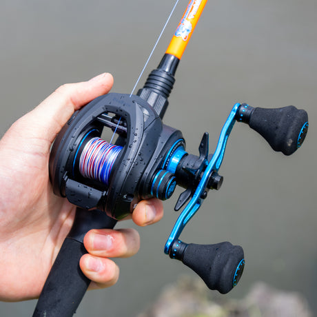 Reaction Tackle Baitcasting Fishing Reel – ProSpin Edition - 6.8:1 Gear Ratio - NEW - Reaction Tackle
