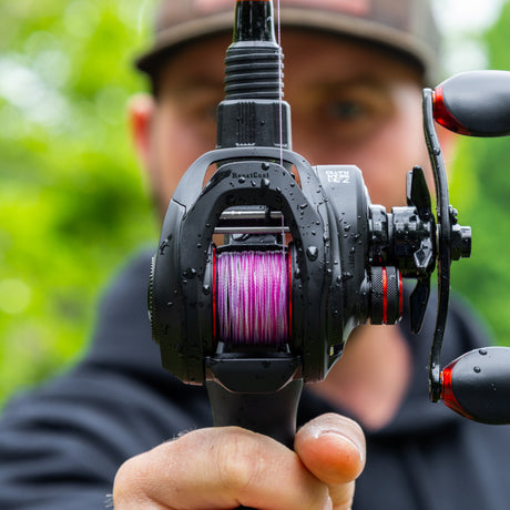 Reaction Tackle Braided Fishing Line - Pink Camo - NEW - Reaction Tackle