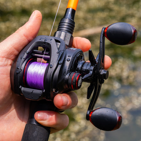 Reaction Tackle Braided Fishing Line - Purple - NEW - Reaction Tackle