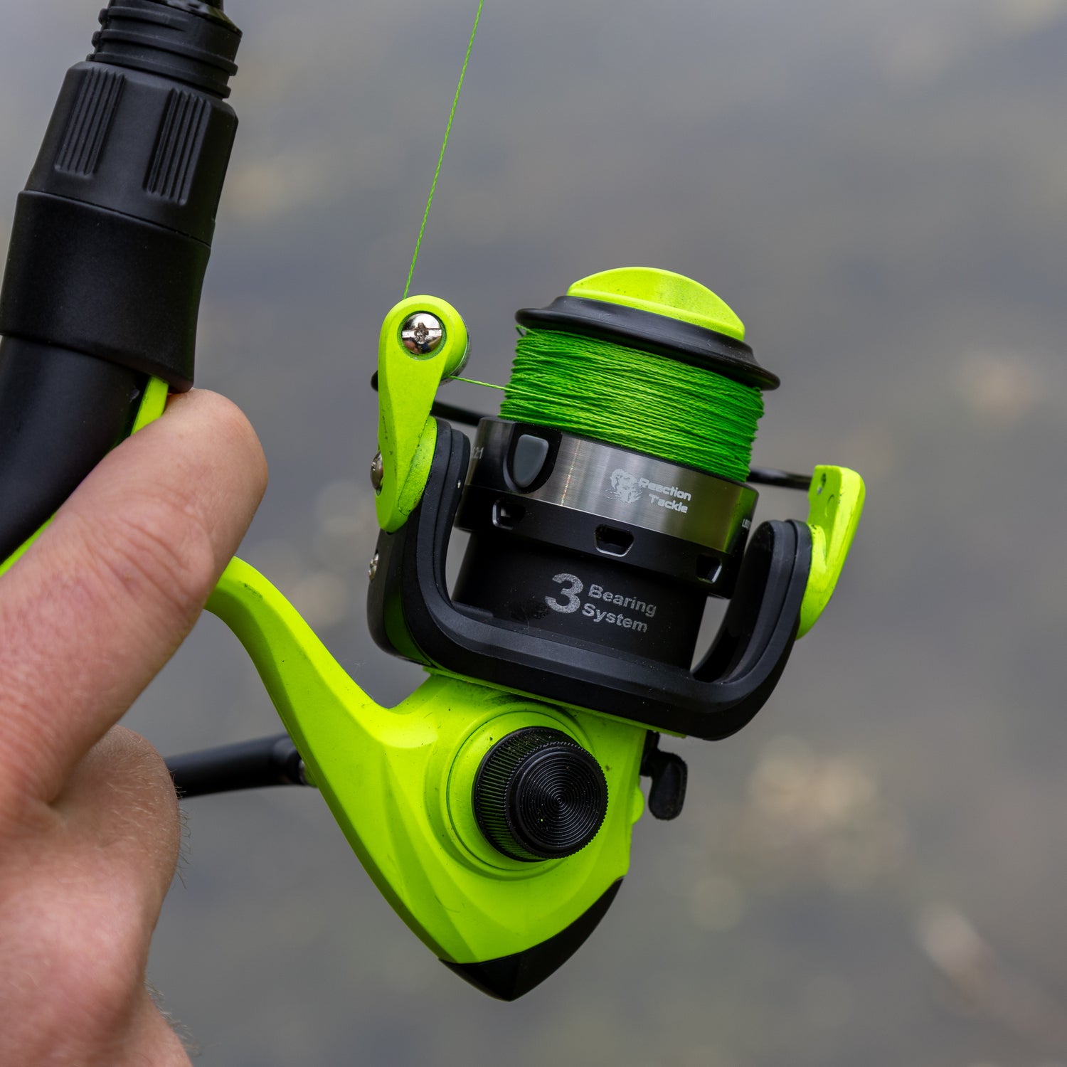 6 rod and reel system for bass fishing reels Reaction Tackle Fishing Rod and Spinning Reel Combo -SmoothCast