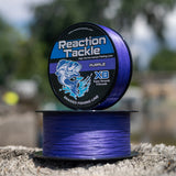 Reaction Tackle X8 Braided Fishing Line - Purple 8 Strand - NEW