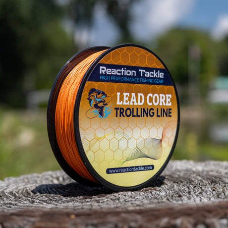 Línea trenzada para curricán metrada con núcleo de plomo Reaction Tackle