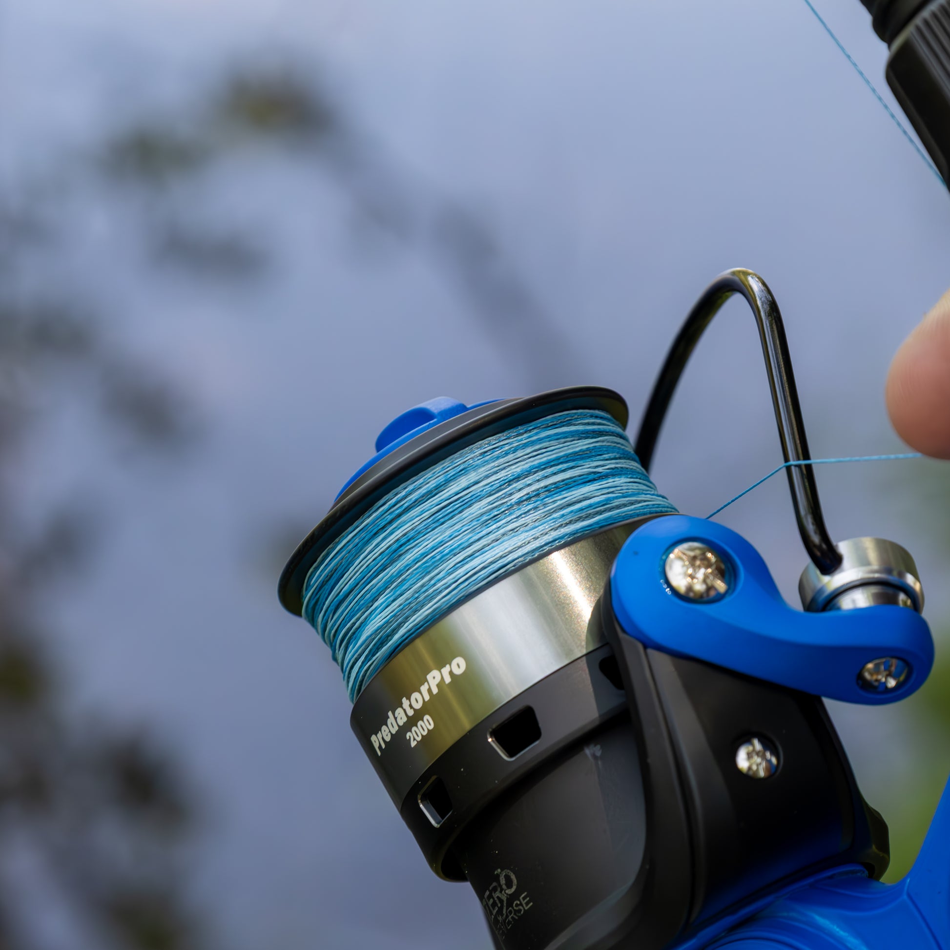 Reaction Tackle BRAIDED IN THE USA Fishing Line- 4X- NEW - Reaction Tackle