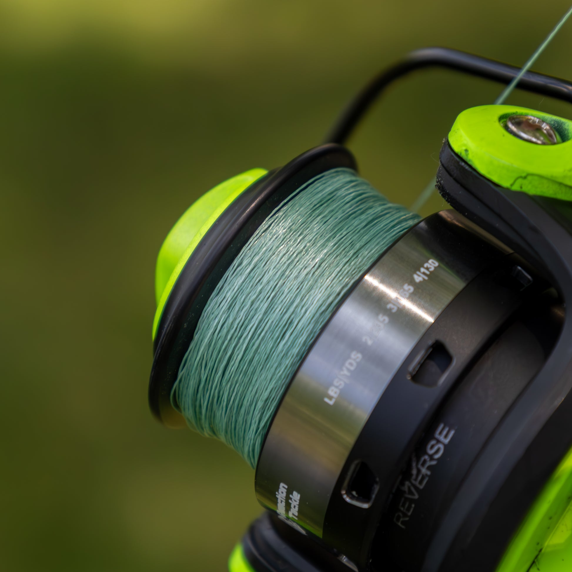 Reaction Tackle BRAIDED IN THE USA Fishing Line- 4X- NEW - Reaction Tackle