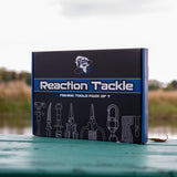 Reaction Tackle 7-teiliges Angelwerkzeug-Set mit Filetiermesser und Schärfer – NEU
