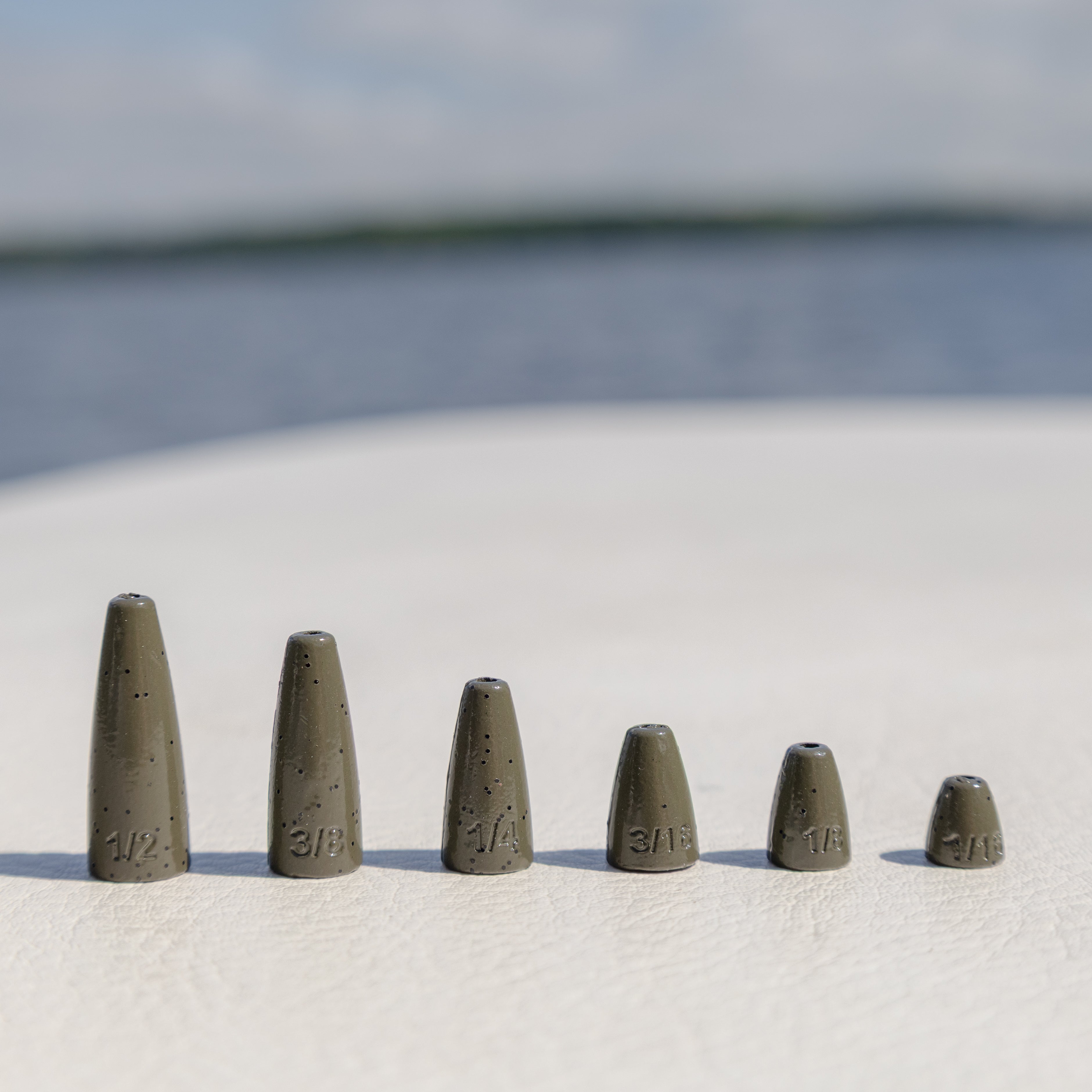 Reaction Tackle Lead Worm Weights (25 pack)