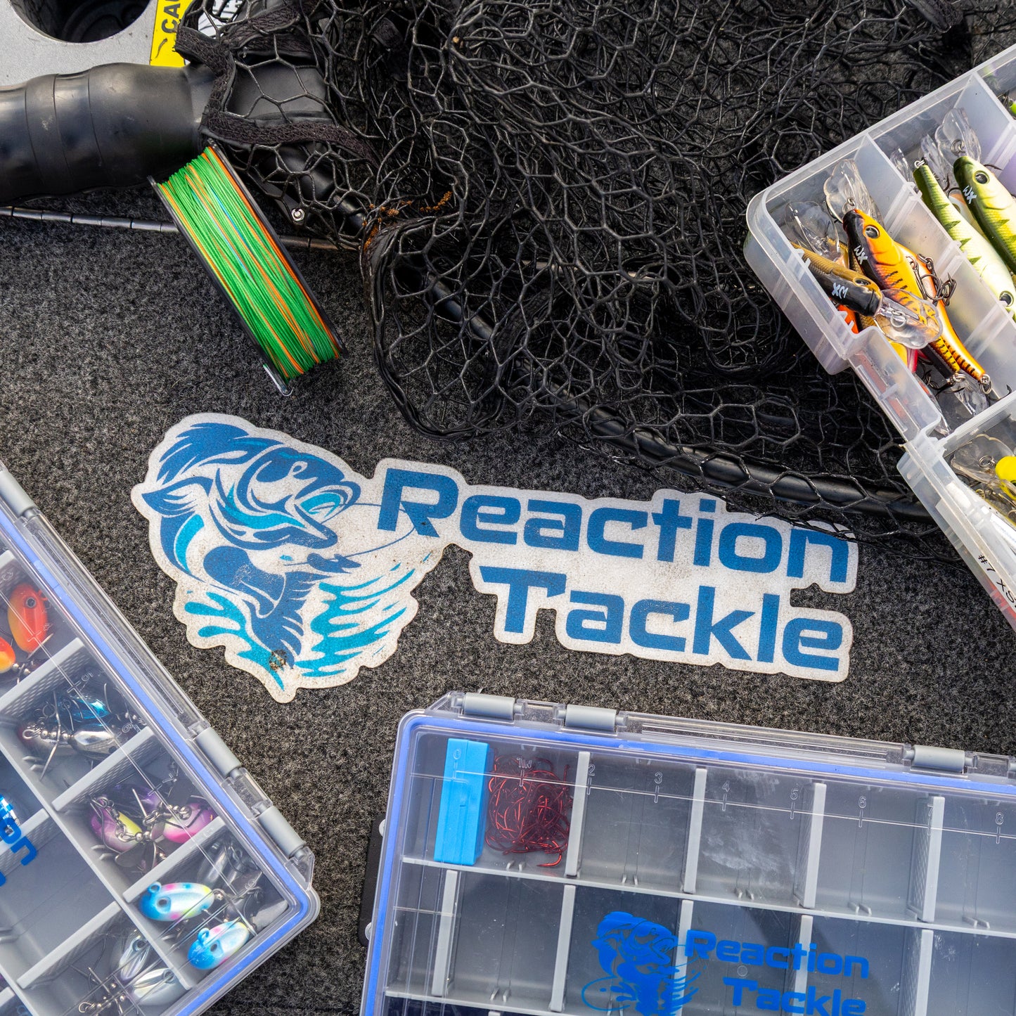 Reaction Tackle 12 inch Carpet Graphic - Reaction Tackle