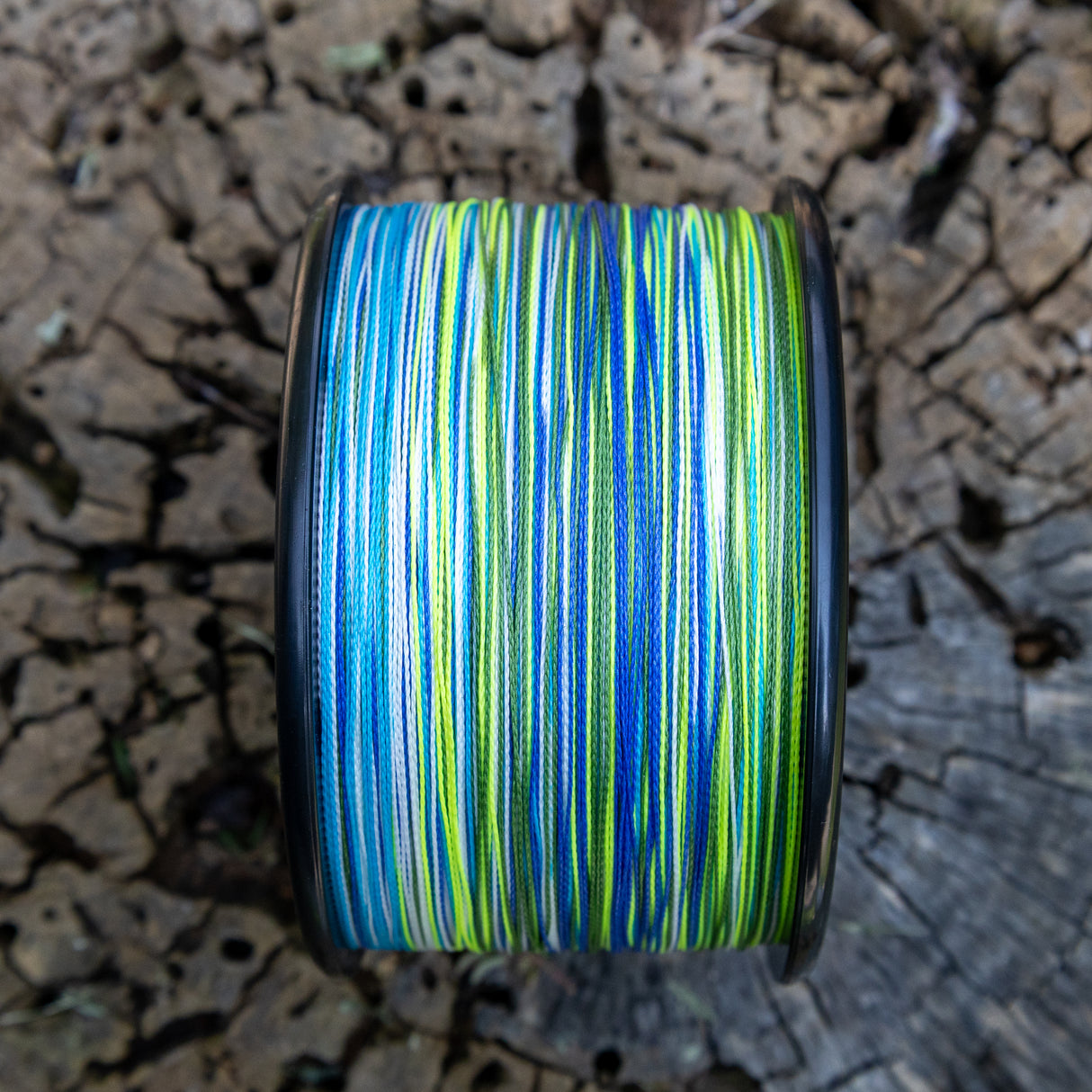 Reaction Tackle Braided Fishing Line - Aqua Camo - Reaction Tackle