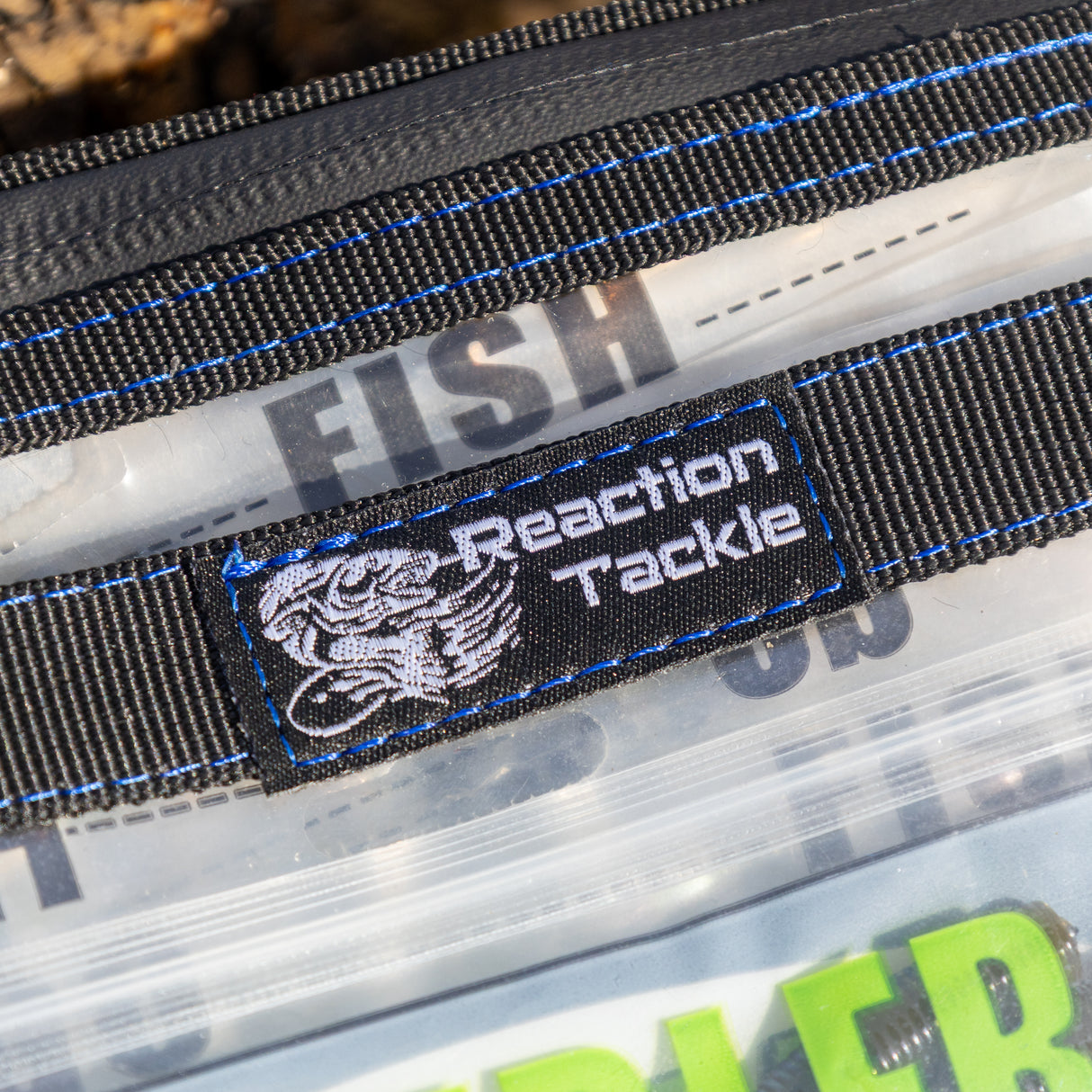 Reaction Tackle Clear Storage Bag Tackle Pak – Water-Resistant Plastic Storage - New - Reaction Tackle