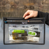 Reaction Tackle Clear Storage Bag Tackle Pak – Water-Resistant Plastic Storage - New - Reaction Tackle