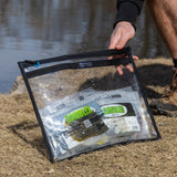 Reaction Tackle Clear Storage Bag Tackle Pak – Water-Resistant Plastic Storage - New - Reaction Tackle