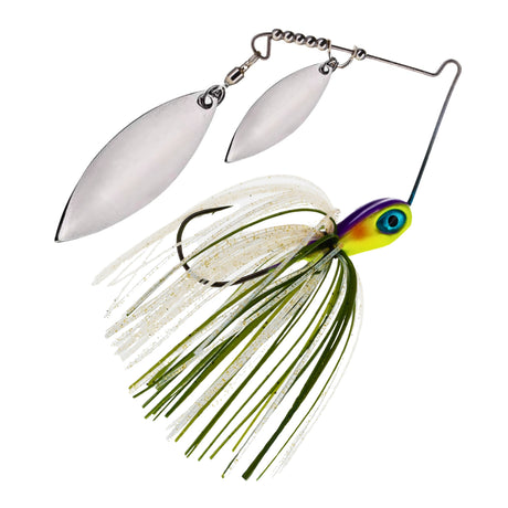 Reaction Tackle Spinnerbaits – 3-Pack, Double Willow, Ideal for Bass, Pike, and More! - Reaction Tackle