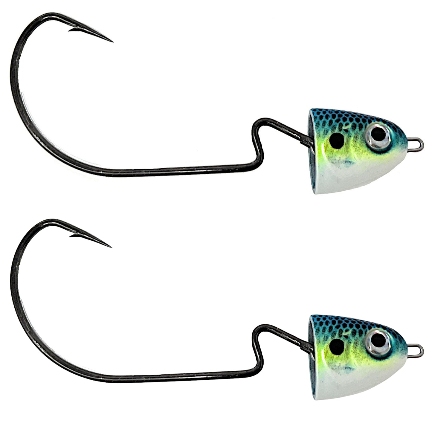 Fish Bites Saltwater Pre-Rigged Jig Head Soft Lures For Bass Paddle Tail  Swimbaits With Bait