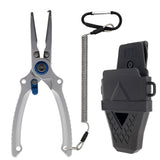 Reaction Tackle Aluminum Fishing Pliers – Split Ring or Straight Nose, Braid Cutter & Hook Remover