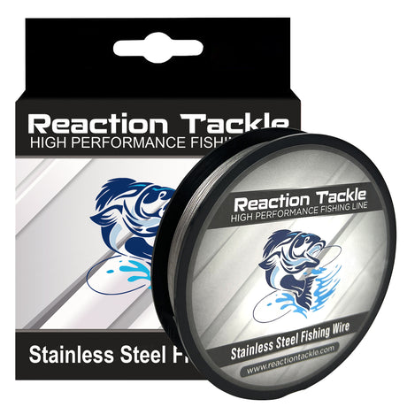 Reaction Tackle Stainless Steel Trolling Line 30LB - Reaction Tackle