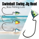 Reaction Tackle Tungsten Swing/ Swimbait Jig Heads - Reaction Tackle