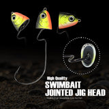 Reaction Tackle Tungsten Swing/ Swimbait Jig Heads - Reaction Tackle