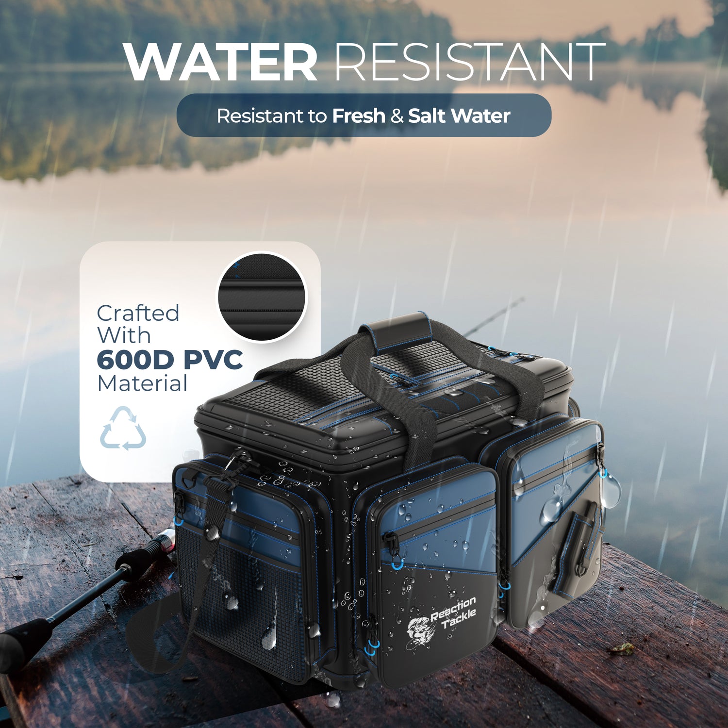 best large fishing tackle bag Reaction Tackle Fishing Tackle Bags