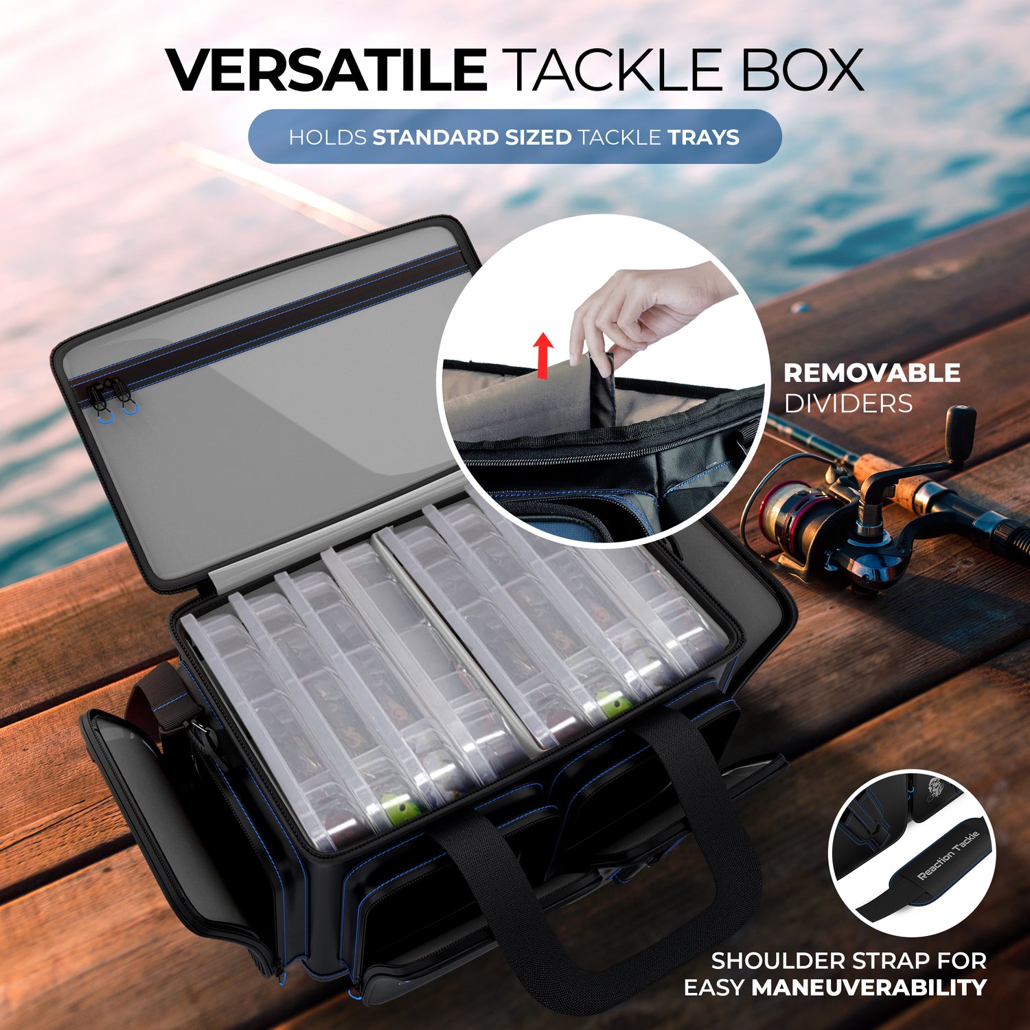 Reaction Tackle Fishing Tackle Bags Reaction Tackle Fishing Tackle Bags