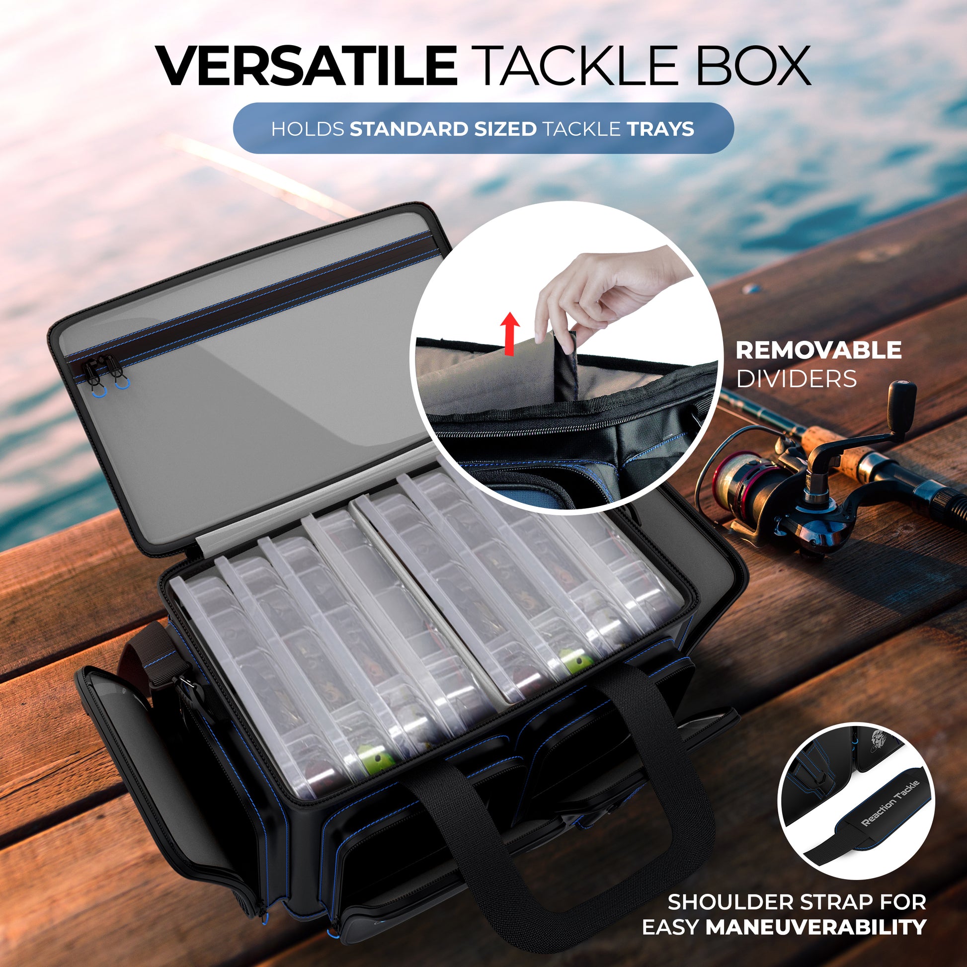 Wholesale clear tackle box To Store Your Fishing Gear 