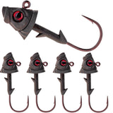 Reaction Tackle 97% Pure Tungsten Swimbait Jig with Realisti - image 1