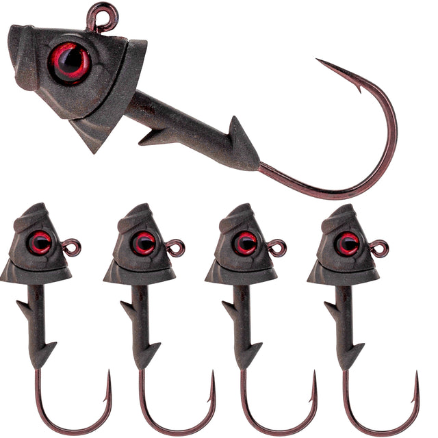 Reaction Tackle 97% Pure Tungsten Swimbait Jig with Realisti - image 1