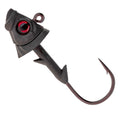 Reaction Tackle 97% Pure Tungsten Swimbait Jig with Realistic Fish Head- 5-PACK - Reaction Tackle