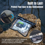 Reaction Tackle Clear Storage Bag Tackle Pak – Water-Resistant Plastic Storage - New - Reaction Tackle