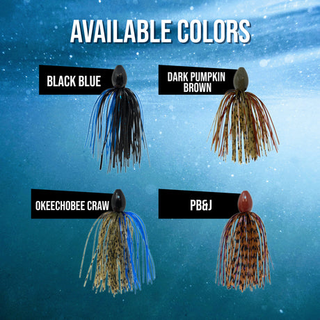 Reaction Tackle Tungsten Punch Rig/Punch Weight with Skirt - Reaction Tackle