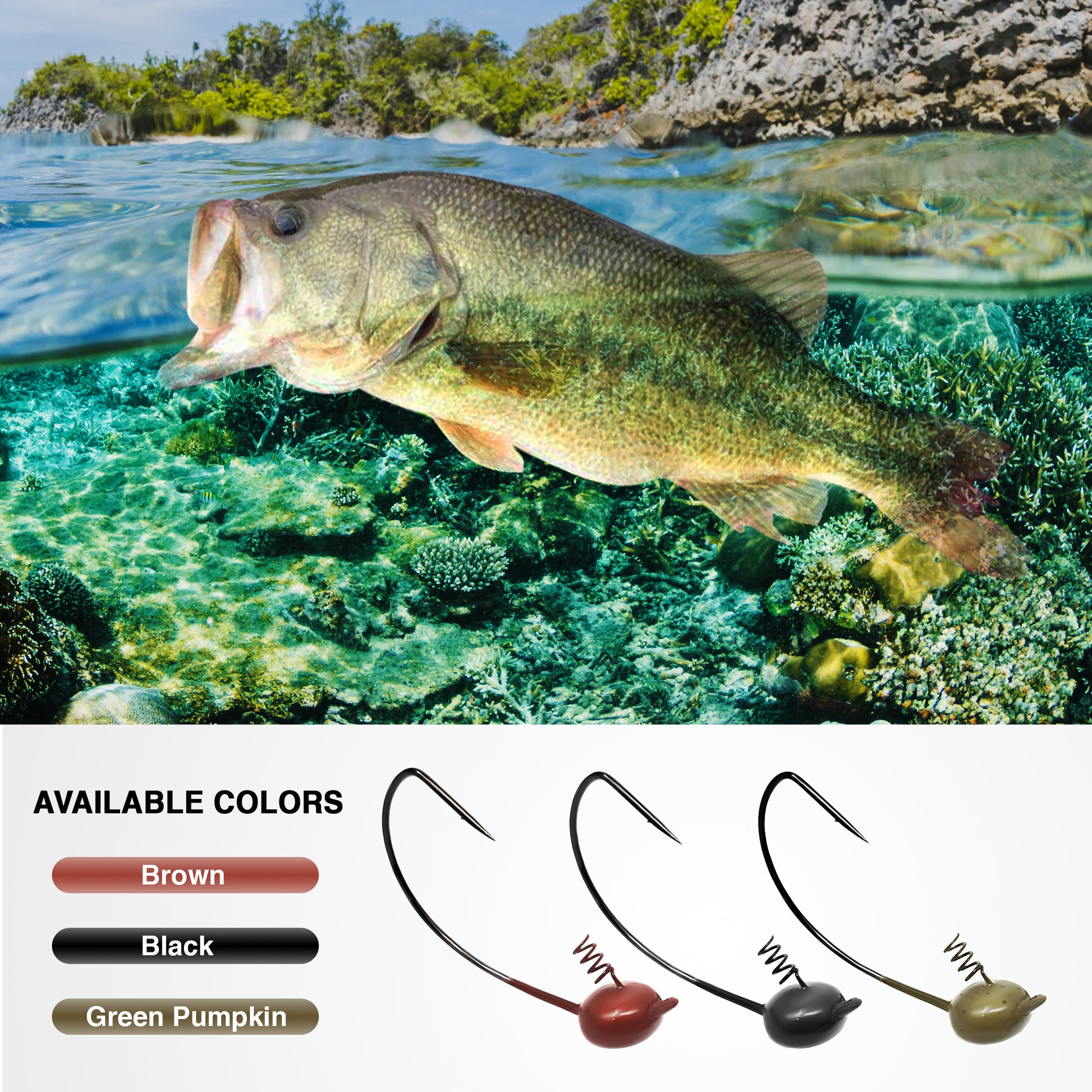 Wholesale tungsten shaky jig heads to Improve Your Fishing