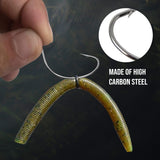 Reaction Tackle Wide Gap Wacky Hooks (25-PACK) - Reaction Tackle