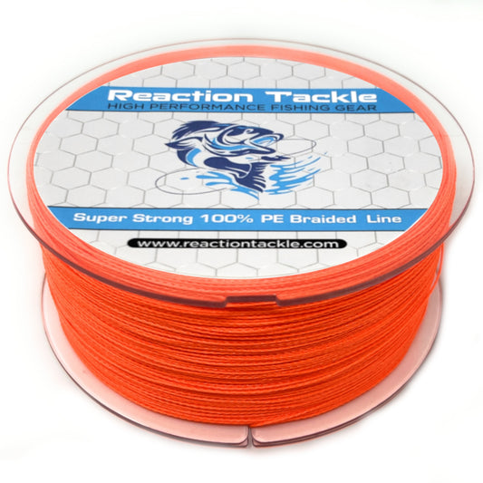 Reaction Tackle Hollow Core 16 Strand Braided Fishing Line