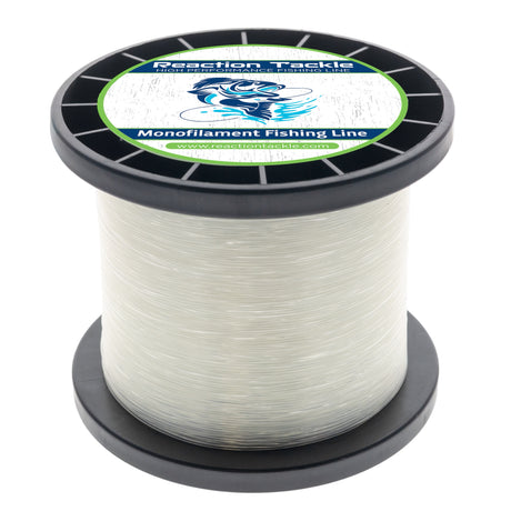 60lb mono fishing line Monofilament | Clear 1 lb. Spool Catch Nylon Mono line exhibits low memory characteristics and super knot strengths Berkley Trilene Big Game Monofilament