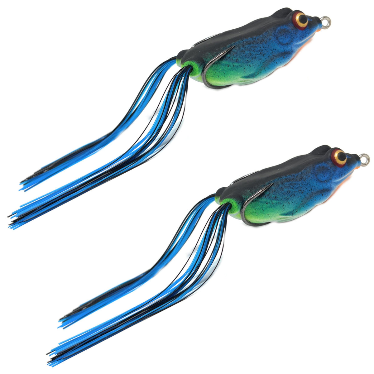 Reaction Tackle Hollow Body Frogs | Topwater Bass Lure 2-Pack